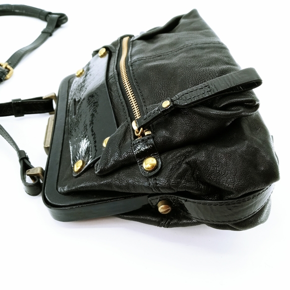 Kooba Black Leather Crossbody Bag - Picture 3 of 10